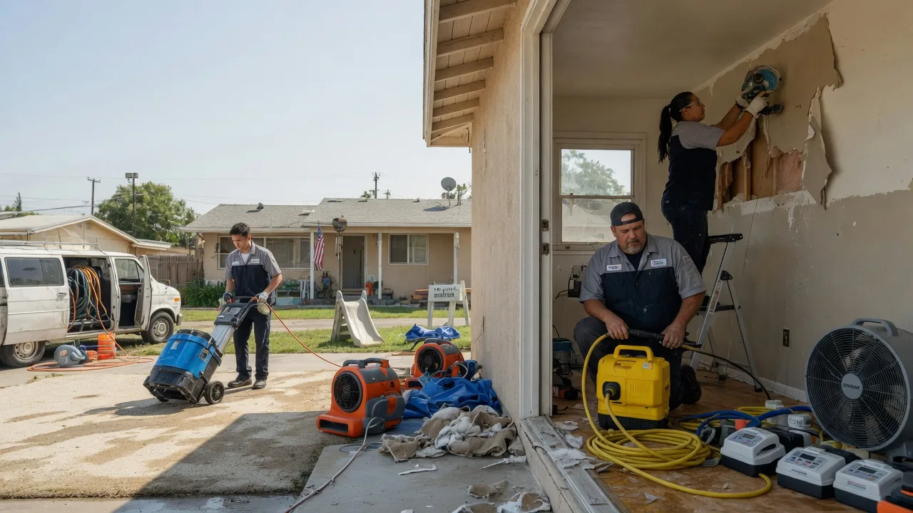 Water Damage Restoration in Fall River, WI near me